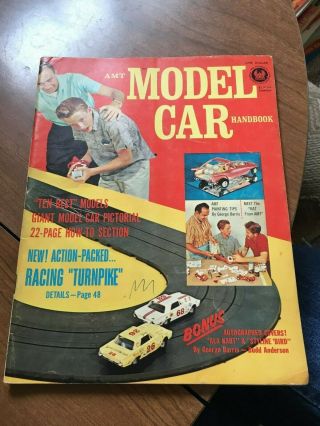 Vintage 1962 Amt Model Car Handbook Bonus Autographed Covers Geo.  Barris - Bud And