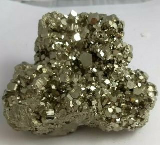 Gorgeous Pyrite Crystal Cluster Specimen,  Peru 955.  3 Grams,  Aaa,  Fools Gold