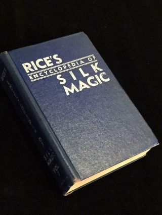 Vintage Magic Trick Book Rice 
