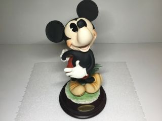 Giuseppe Armani Disney Mickey Mouse 70th Anniversary Figurine 1997 0324c