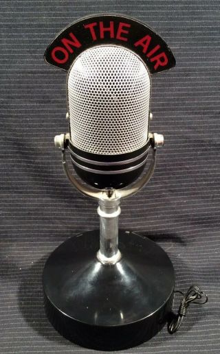 Vintage Windsor Mr - 7 On The Air Microphone Am Fm Transistor Radio