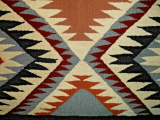 NAVAJO NAVAHO Indian Rug/Weaving.  Eyedazzler Design.  VGCond.  NoRes 6