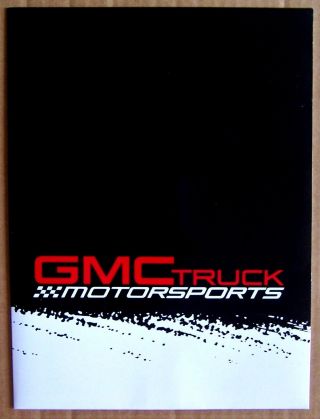 Press Kit Gmc Truck Motorsports 1991 Sonoma