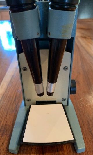 Vintage Bausch & Lomb Stereo Microscope Model 312501 - 116 2