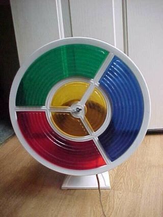 Vintage Color Wheel For Aluminum Christmas Tree Or Any Christmas Tree