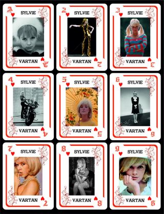 Sylvie Vartan 1 Box With 54 Poker Playing Cards - Argentina - Nib