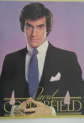 David Copperfield Magic Program Tour 1984