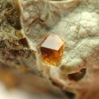 Paulingite Fine Crystals On Matrix Rare Vinarice,  Czech Republic