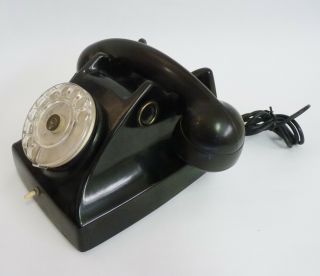 Vintage GEC G.  E.  C.  Bakelite British Telephone Table Phone General Electric Corp 4