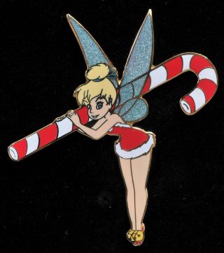Disney Christmas Tinker Bell Candy Cane Le 100 Pin 43134 2 Of 6