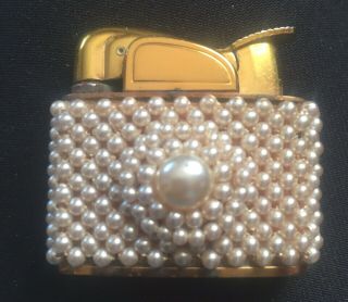 Evans Petite Lighter Covered In Faux Pearls