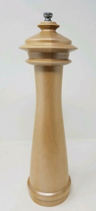 Space Needle Peppermill - Licensed,  Hand Crafted,  Wood - Victoria Pardee Signed