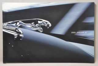 Jaguar 2005 Xj With Color & Trim Guide 40 Pages