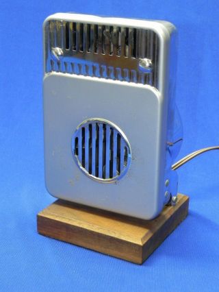 Antique Vintage Mercer Enterprises Prototype Fan Forced Electric Heater Art Deco