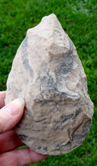 Bicolor Quartzite Paleolithic Biface - Ténéré - Niger - Gossololom 2