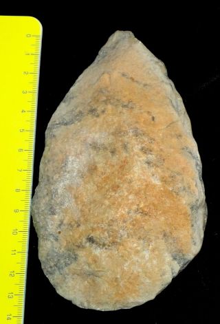 Bicolor Quartzite Paleolithic Biface - Ténéré - Niger - Gossololom 4