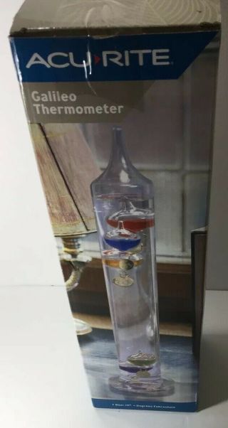 Acurite Galileo Indoor Thermometer 13 Inch 00751wb - Work Of Beauty & Art