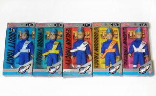 Bandai Thunderbirds Tracy Brothers 5 Complete Set 1992 Japan Sf Gerry Anderson