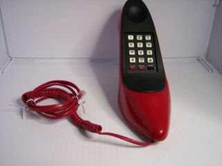 Vintage Columbia Telecon 1987 Red High Heel Shoe Telephone Sh910
