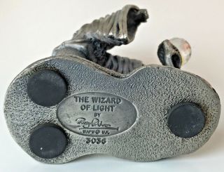 WAPW U.  K THE WIZARD OF LIGHT Pewter Figurine Signed Roger Gibbons 3036 7