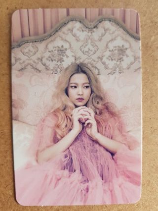 Red Velvet Yeri Authentic Official Photocard [the Velvet] 2nd Mini Album 예리
