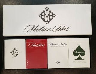 Rare Madison Select Playing Card Set Limited Edition