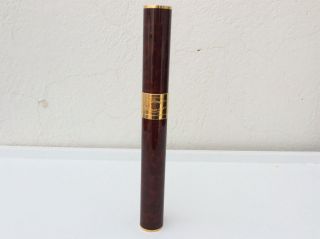 St Dupont Cigar Case Tube,  Chinese Lacquer