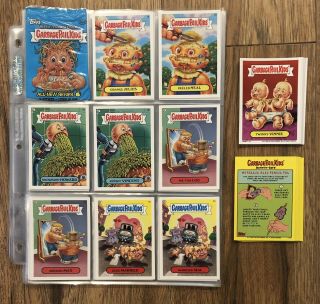 Garbage Pail Kids All Series 6 Complete 80 Card,  Activity,  Magnet Set Nm