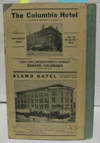 Western Colorado Business Directory 1910: Grand Jct,  Aspen,  Gunnison,  Montrose