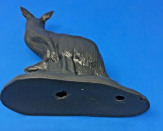 MOLD A RAMA STANDING KANGAROO WITH BABY LARGE LOWRY PARK ZOO IN GREY (M1) 3