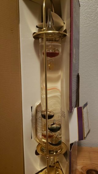 Prima Galileo Thermometer Made In Germany