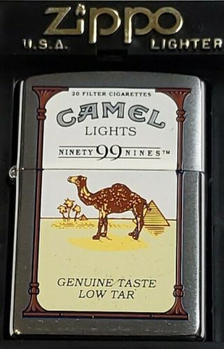 Camel Zippo Lighter Z 499 Camel Lights 99 Only 200 Made 1999 