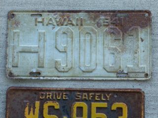 1941 Territory Of Hawaii License Plate