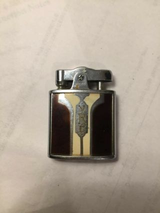 Vintage Art Metal (ronson) Lighter Sparks Just Needs Fluid