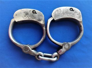 Antique Iver Johnson Bean Barrel 1882 Western Marshal Spurs Bits Handcuffs W Key