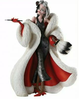 Enesco Disney Showcase Couture De Force Cruella De Ville Villain Figurine