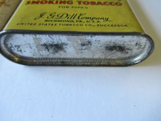 Vintage Tobacco Tin - - Dill ' s Best - smoking tobacco 3