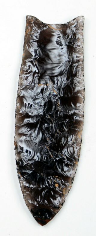 Obsidian Arrowhead - Clovis Point From Oregon