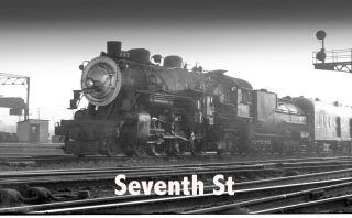 Southern Pacific Negative 2472 4 - 6 - 2 Tr 147 Seventh St December 1956