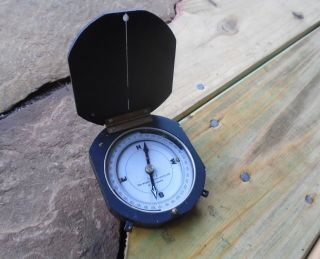 Vintage Lutz - Geo Surveying Compass,  Black