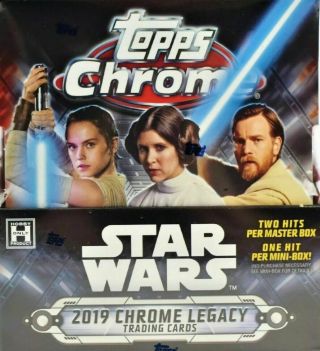 2019 Topps Chrome Star Wars Legacy Hobby Box Quantity Discount