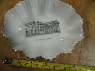 The White House Petite Bowl Gilded Emmons S Smith Vint Austria