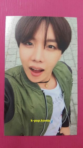 Bts J - Hope Official Photocard 4th Album In The Mood For Love Photo Card Itmfl 호석