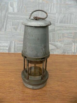 Vintage Miners Lantern The Wolf Safety Lamp Co Wm Maurice Ltd Sheffield Type Fs