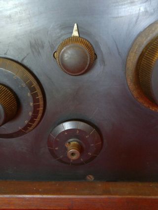 1920s RCA tube radio receiver, 3