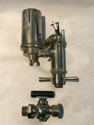 1875 AMERICAN STEAM GAUGE CO.  Improved Indicator Steam Engine Tester Gauge & BOX 5