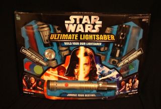 Exclusive Rare Package Star Wars Ultimate Lightsaber Build Your Own Vader