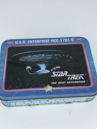 Star Trek The Next Generation Playing Cards In Tin Box