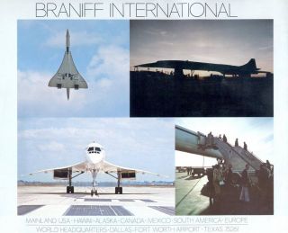 Pacmin Postcards,  1 Concorde " 18  Long Travel Agent 79/80 Prop ",  Stand