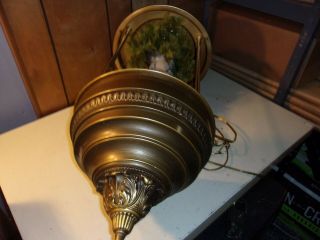 Vintage Oil Rain Lamp with Water Wheel 5